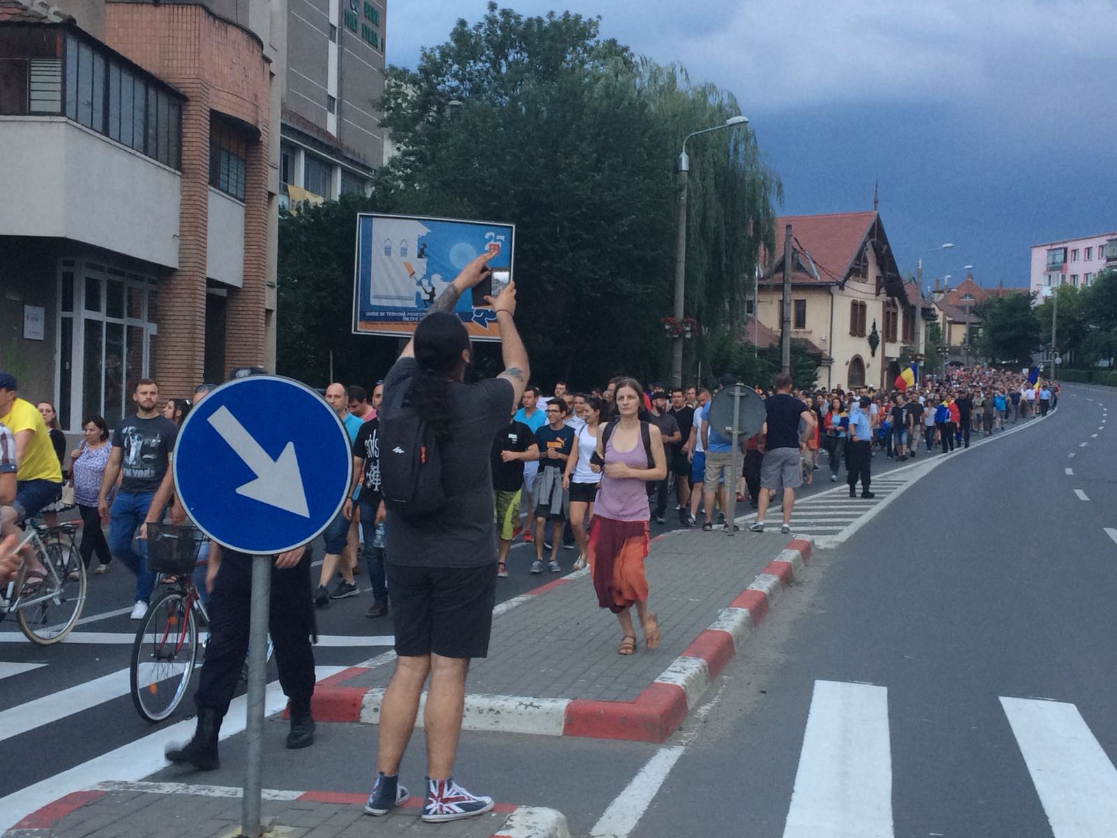 VIDEO: Peste 4.500 de sibieni, în stradă în apărarea Justiției