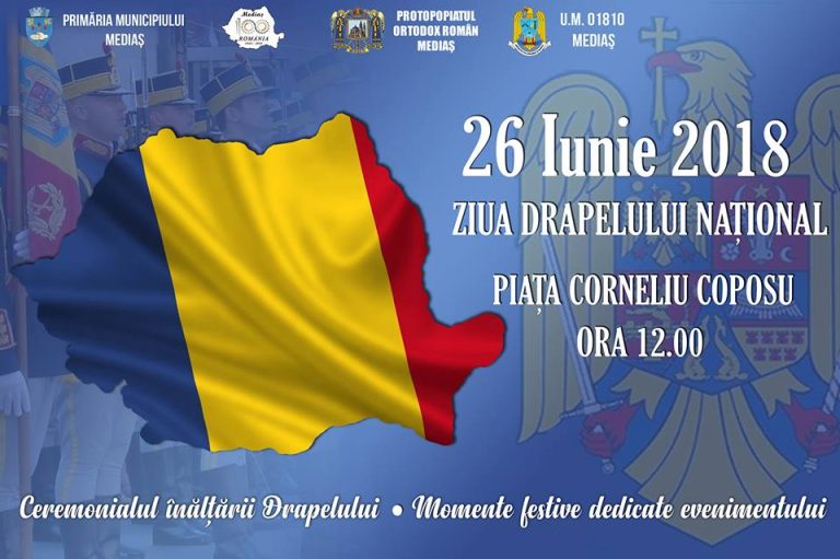 Festivitate impresionantă de Ziua Drapelului Național
