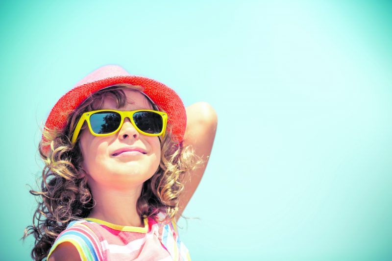 copil fericit, vacanta de vara