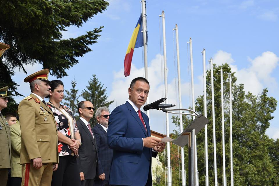 Ministrul Mihai Fifor, la Sibiu: „Suntem pregătiți să apărăm spațiul NATO!”