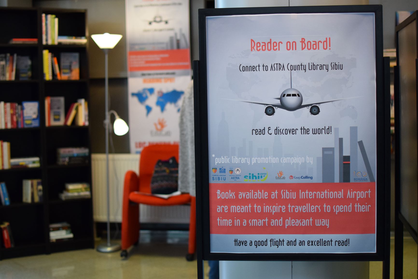 Reader on Board | Cititor la Bord