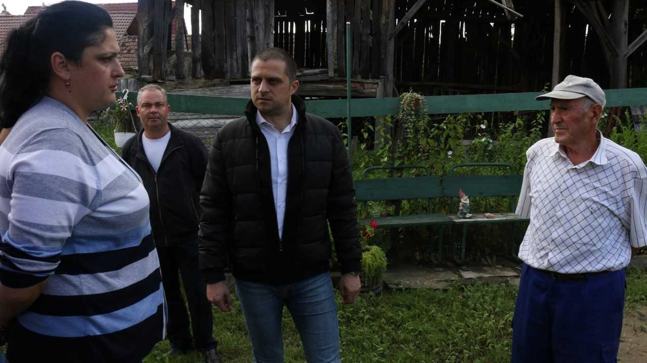 Ministrul Bogdan Trif, în localitățile sibiene afectate de inundații