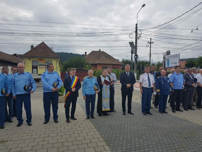 FOTO – Ziua Aviației Române și a Forțelor Aeriene, marcată la Mediaș