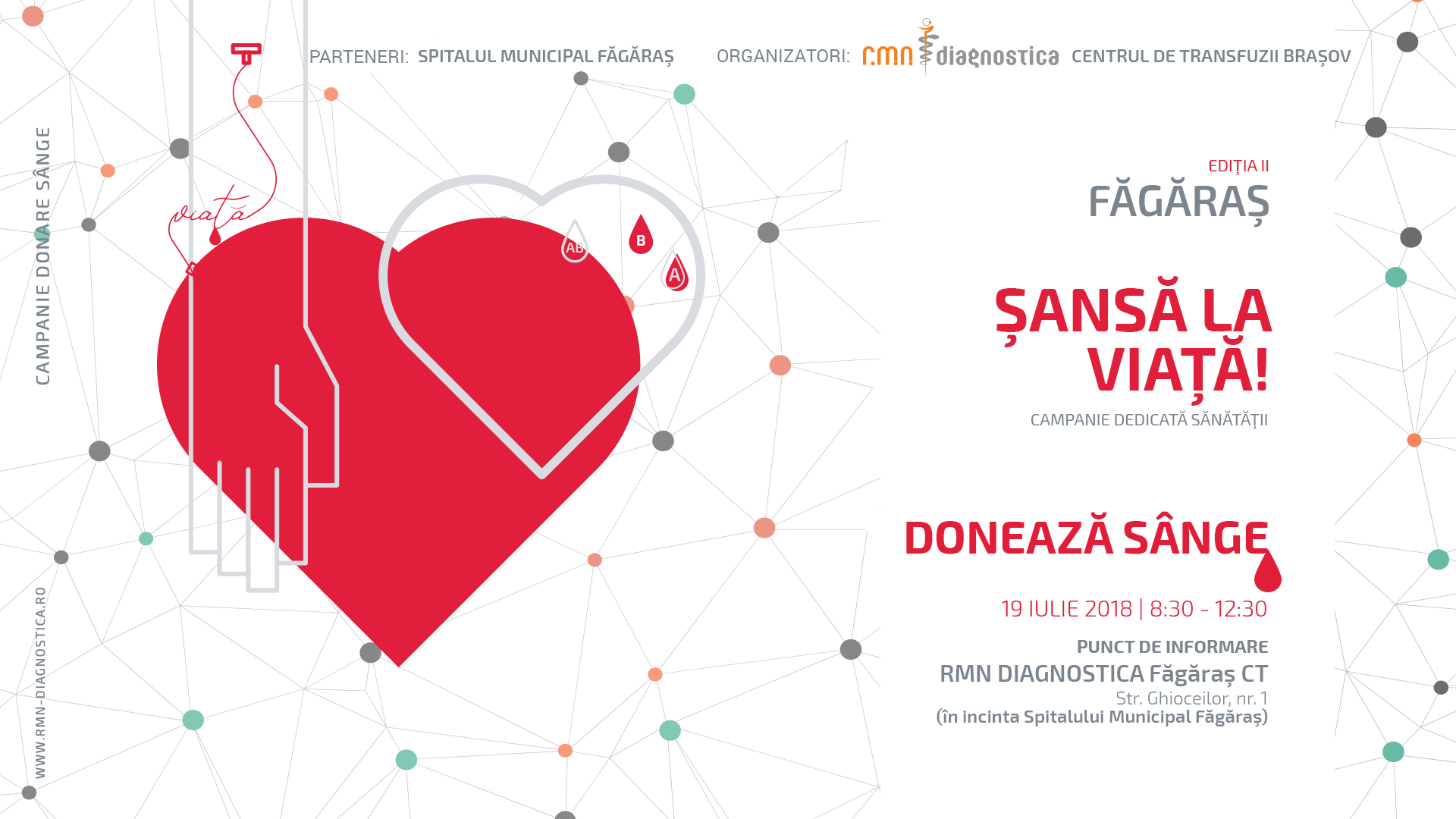 Împreună la Făgăraș în campania   „Donează sânge! Șansă la Viață”