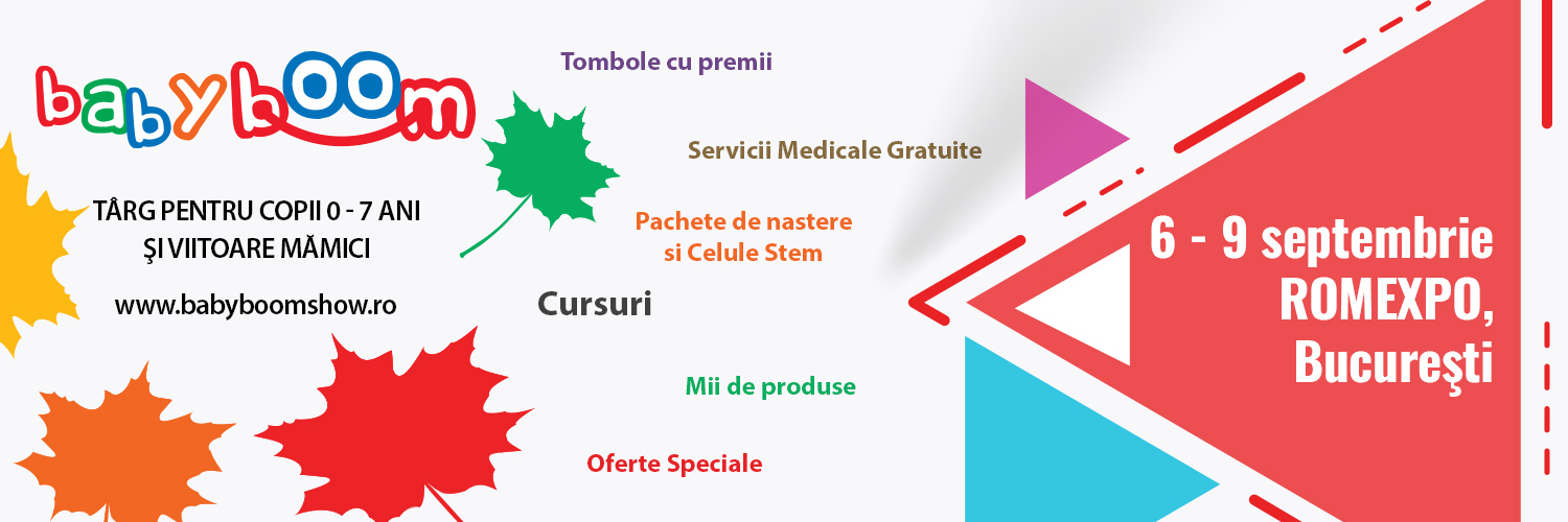 Cel mai mare targ pentru copii are loc intre 6 si 9 septembrie la ROMEXPO