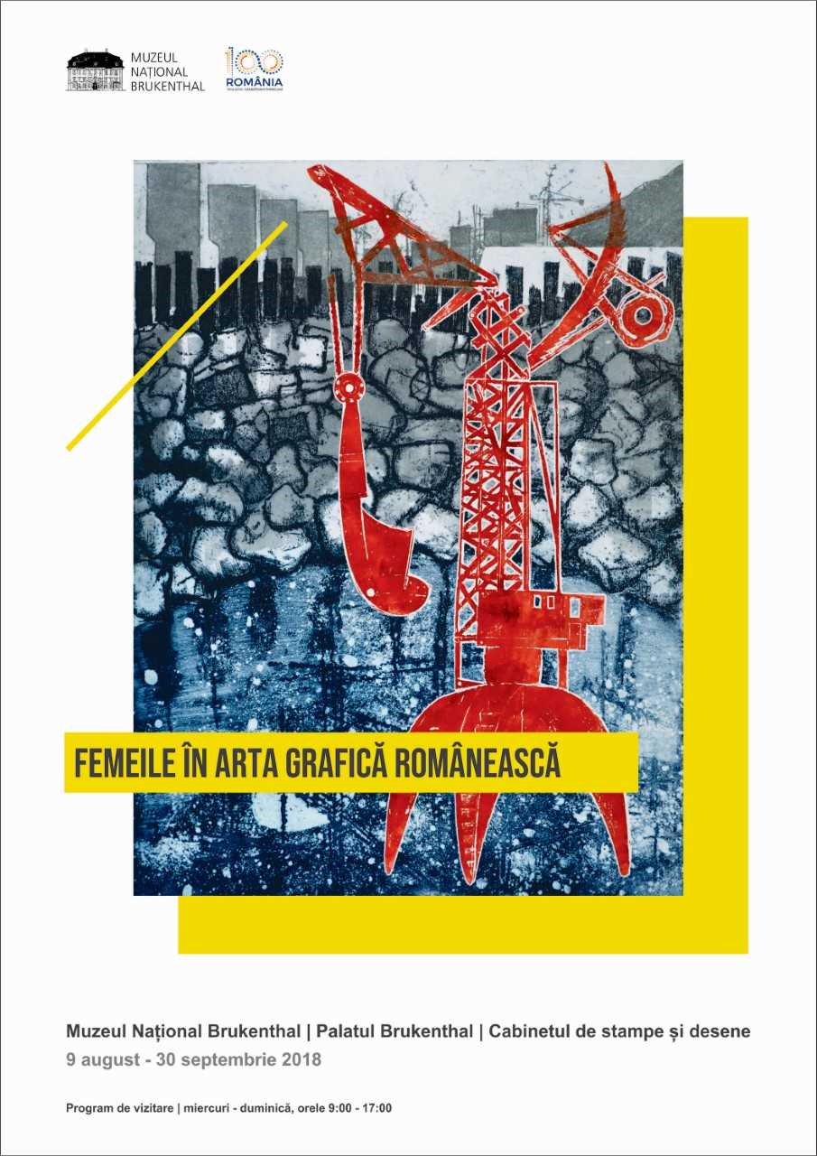 “Femeile în arta grafică românească”, expoziție la Sibiu