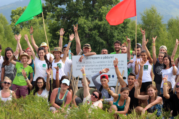 Festival de stat cu cortul: Pădurea Voluntarilor de la Arpașu, are nevoie de voluntari în acest weekend