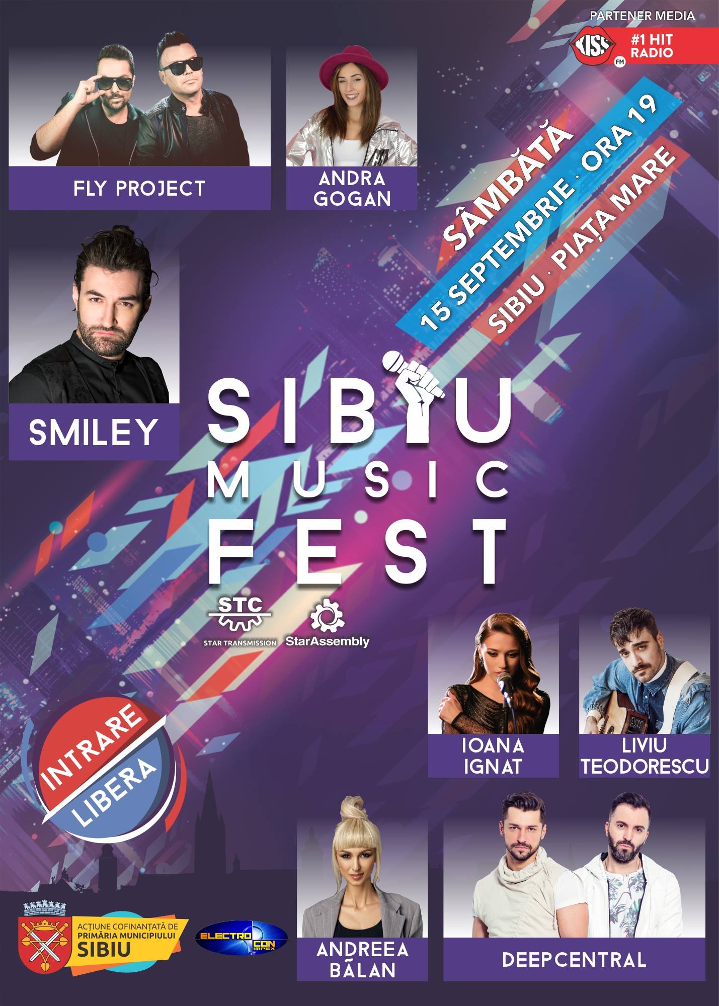 Hiturile răsună la Sibiu Music Fest, cel mai mare concert al toamnei