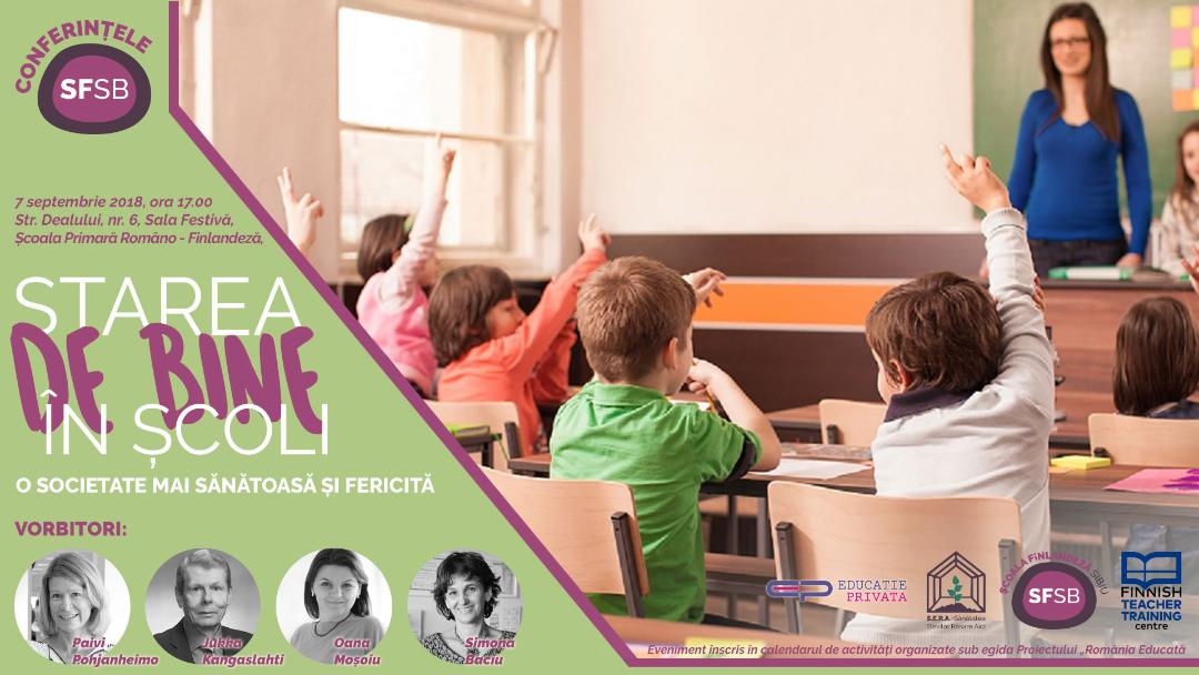 Ateliere despre sistemul finlandez de educație, la Sibiu