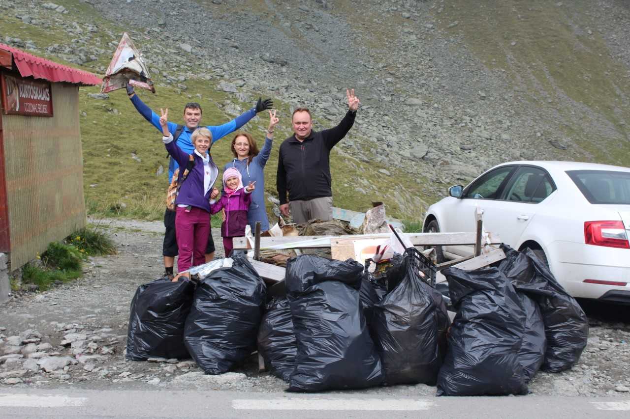 FOTO – Consiliul Județean Sibiu a spus: Let’s Do It, Bâlea Lac!