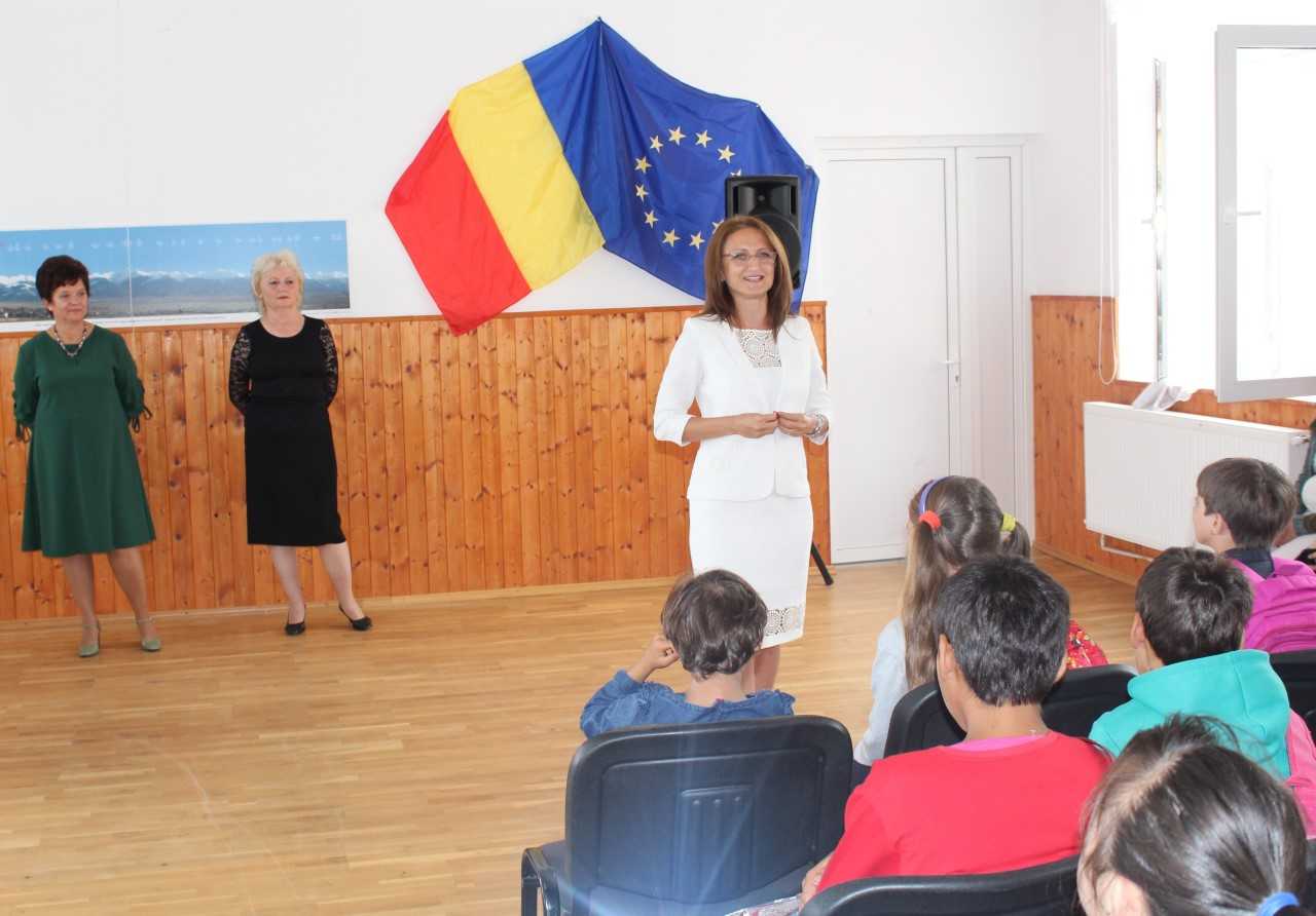 Daniela Cîmpean, la deschiderea anului școlar la CSEI Turnu Roșu