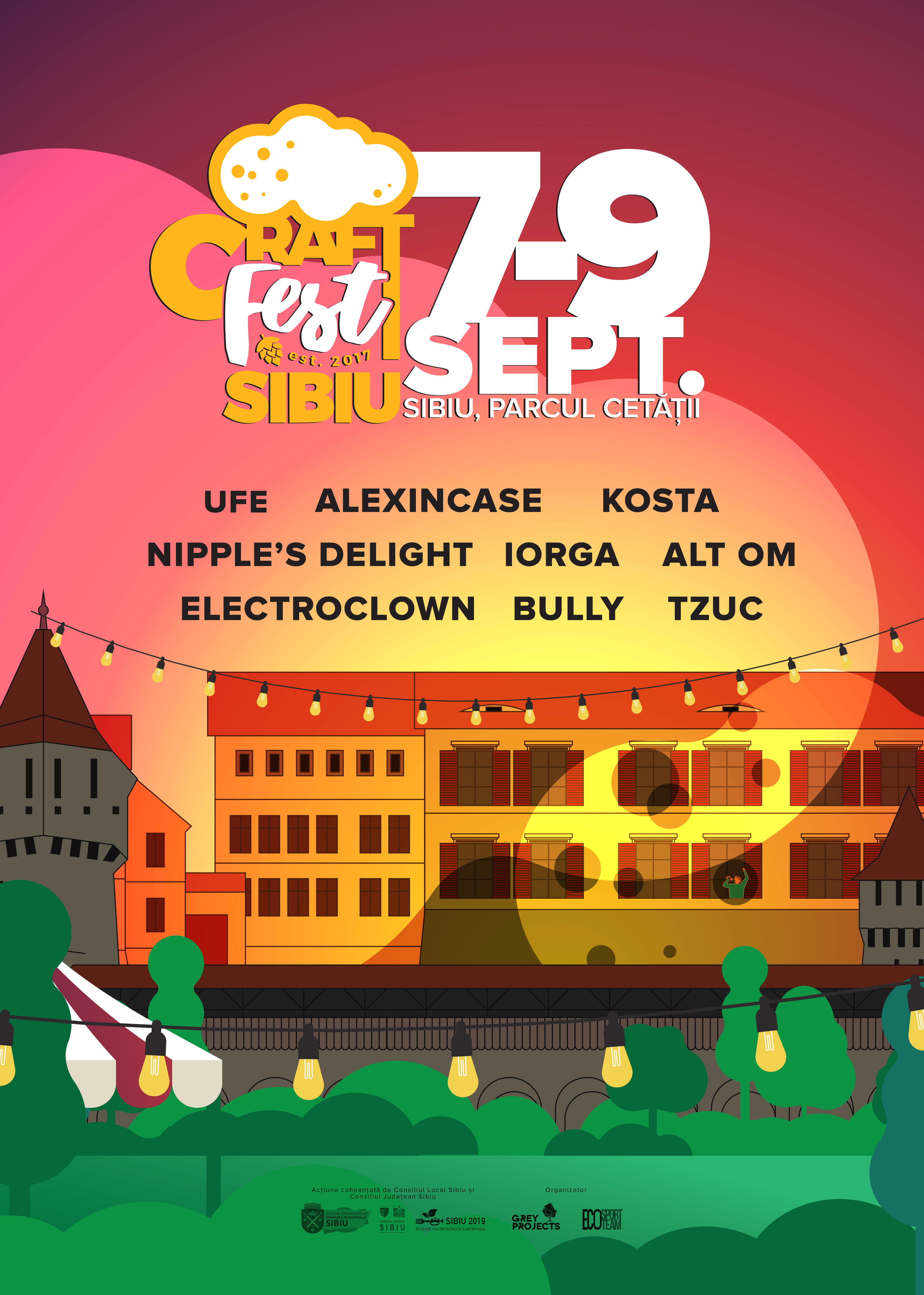 Craft Fest, bere artizanală și muzică bună pe Cetății