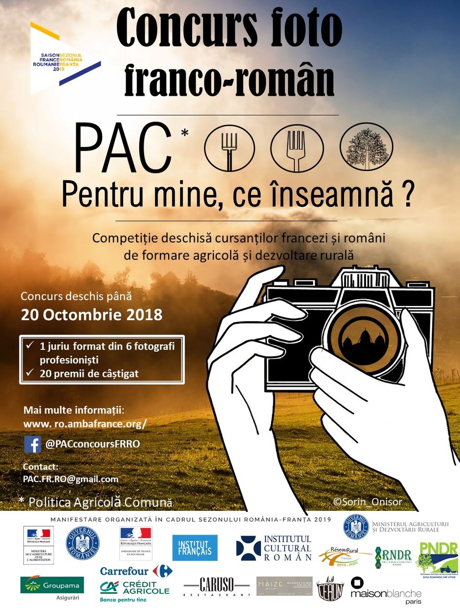 Concurs foto pentru elevii si studentii de pe filiera agricola din Romania si Franta