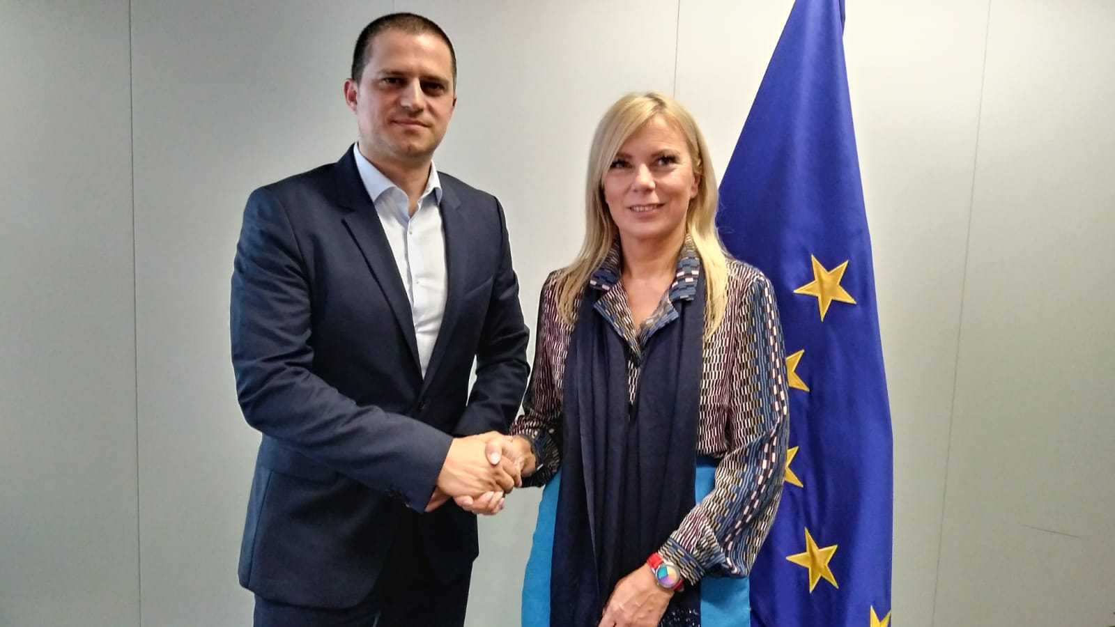 Ministrul Turismului, Bogdan Trif, s-a întâlnit cu Elzbieta Bienkowska, comisarul european pentru Industrie și Antreprenoriat