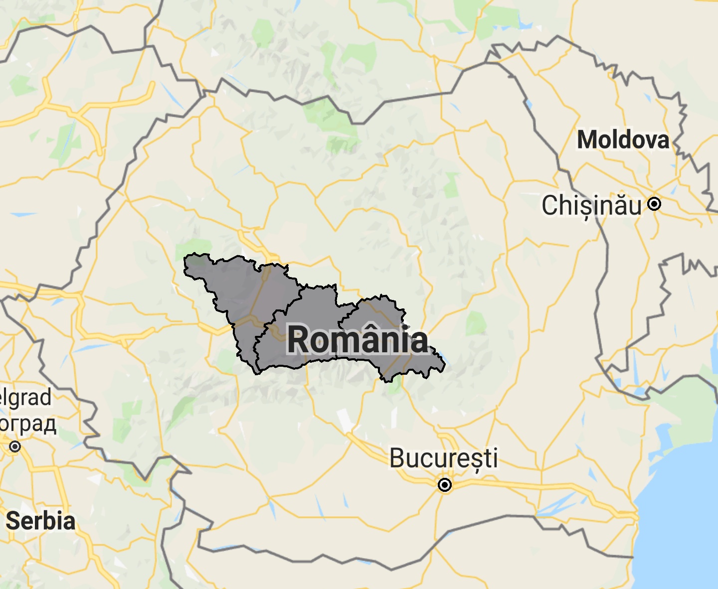 Cod galben de vant in Sibiu si alte doua judete