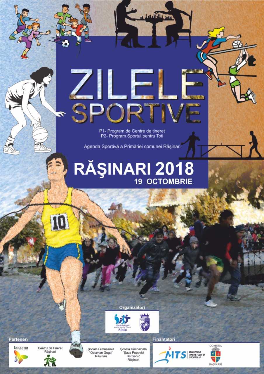 Rășinărenii, invitați la Zilele Sportive 2018