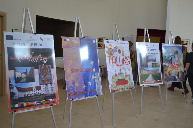 Două poiecte Erasmus la Liceul de Artă