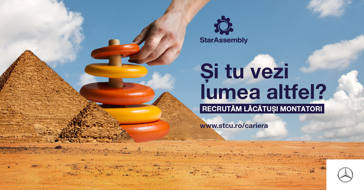 Star Assembly recruteaza viitori Lacatusi Montatori!