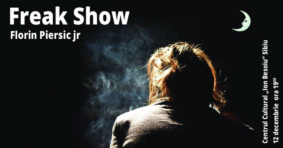 Florin Piersic Junior interpretează 13 personaje într-un spectacol, la Sibiu