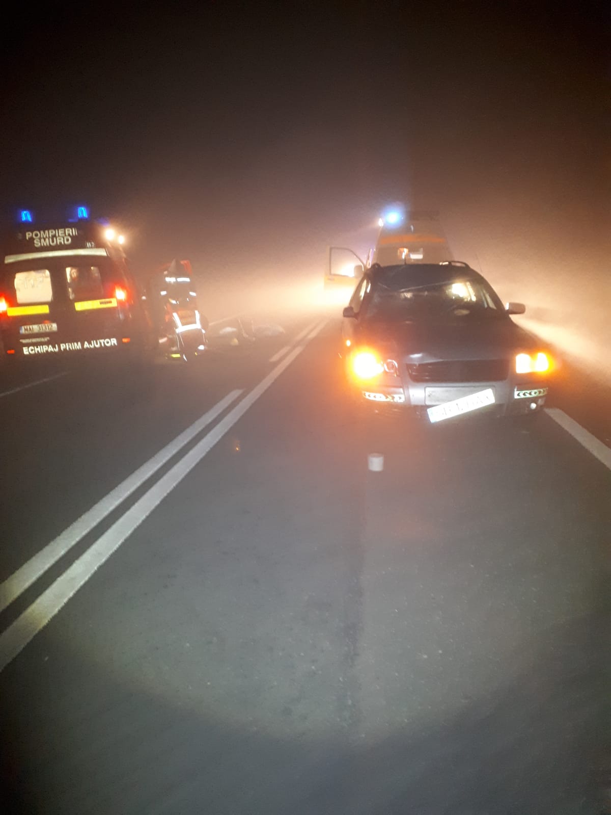 FOTO – Biciclist accidentat mortal pe DN 1