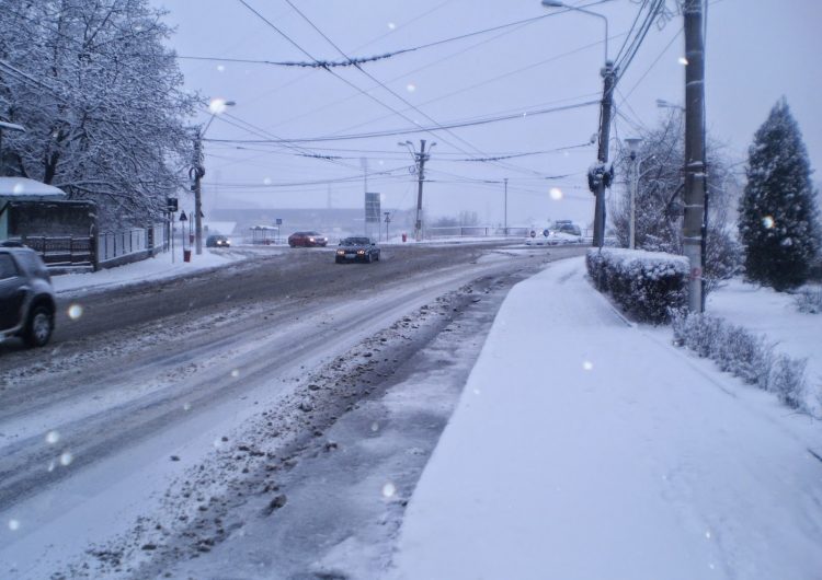 11 utilaje vor deszăpezi Mediașul în această iarnă