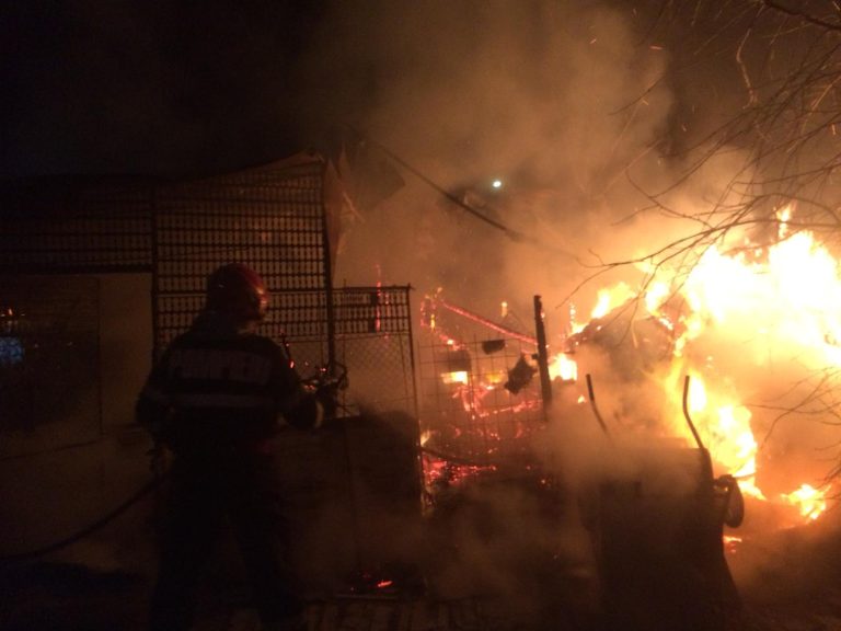 Început de weekend cu 4 incendii în județul Sibiu