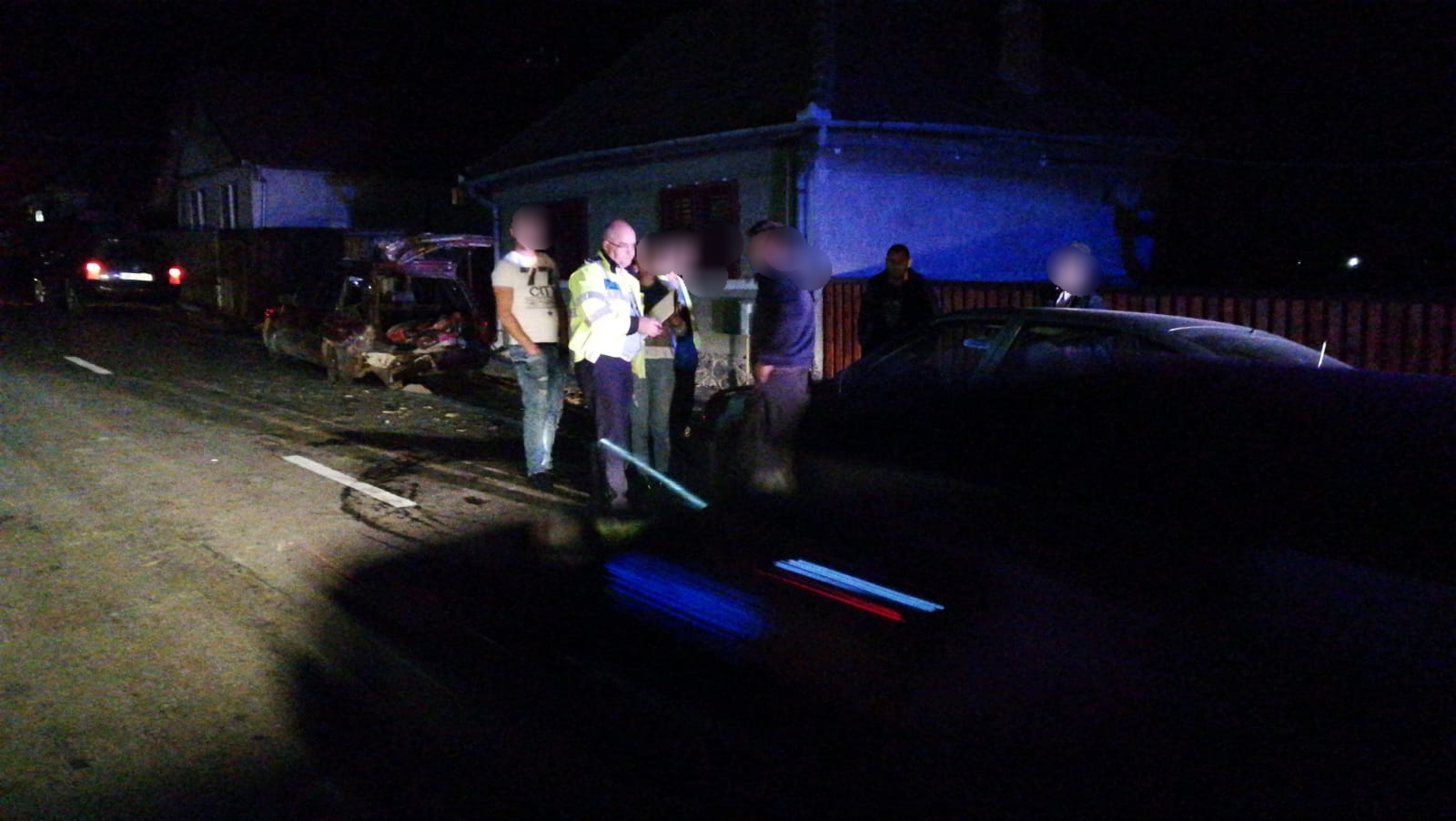 FOTO: Accident la Daia, un tânăr de 20 de ani a fost rănit