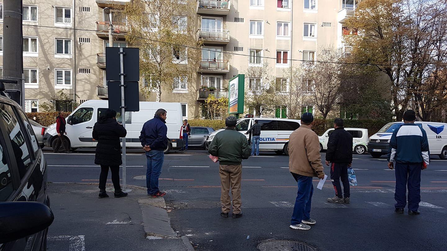FOTO: Accident pe calea Dumbrăvii! Vinovat este un polițist.