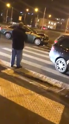 Accident Bulevardul Coposu, o femeie și un copil sunt răniți