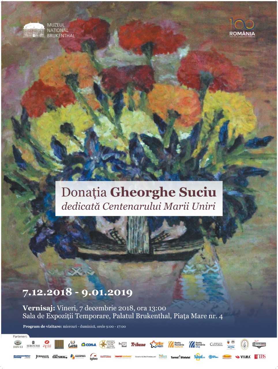 Expoziție: Donația Gheorghe Suciu dedicată Centenarului Marii Uniri