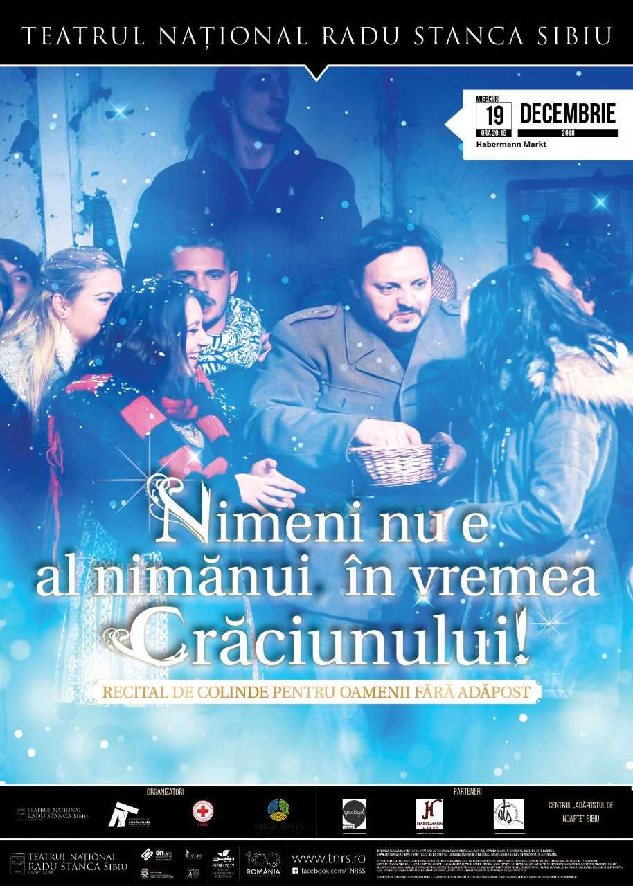 Eveniment deosebit: Nimeni nu e al nimănui în vremea Crăciunului