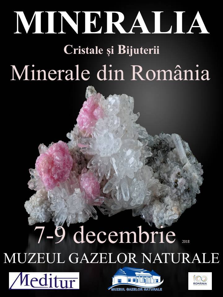 Expoziția Mineralia, timp de 3 zile la Mediaș