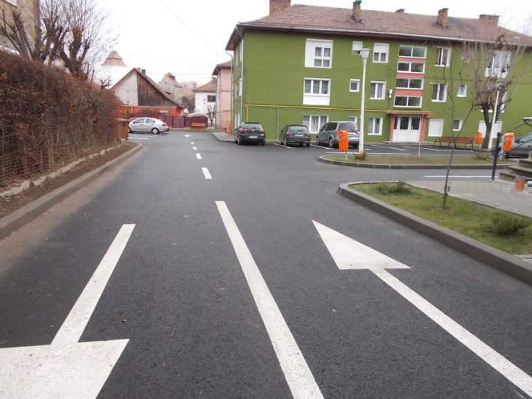 FOTO – Străzi reabilitate și modernizare în Mediaș
