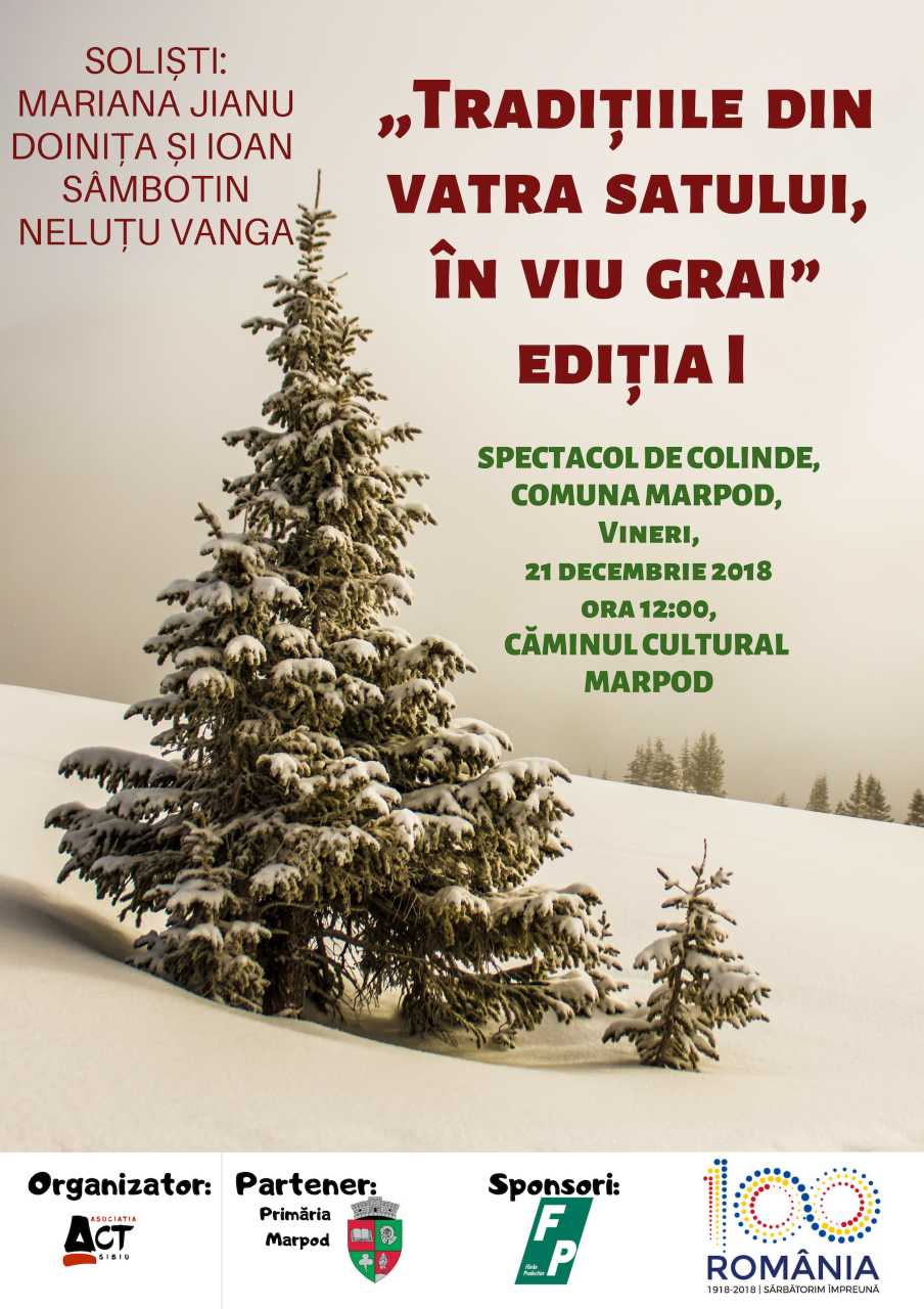 Eveniment: Tradițiile din vatra satului, în viu grai