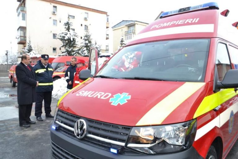 Peste 1.500 de intervenții pentru SMURD Copșa Mică în 2018