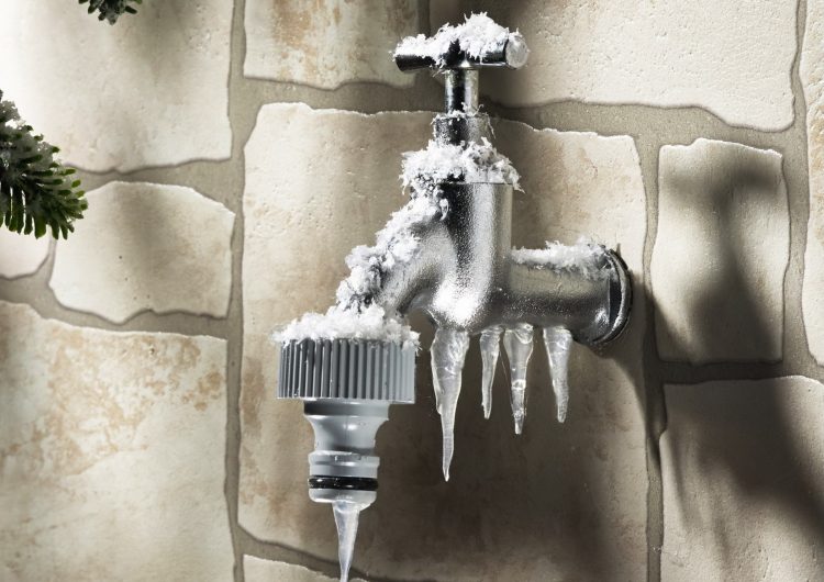 Protejați instalațiile de apă împotriva înghețului
