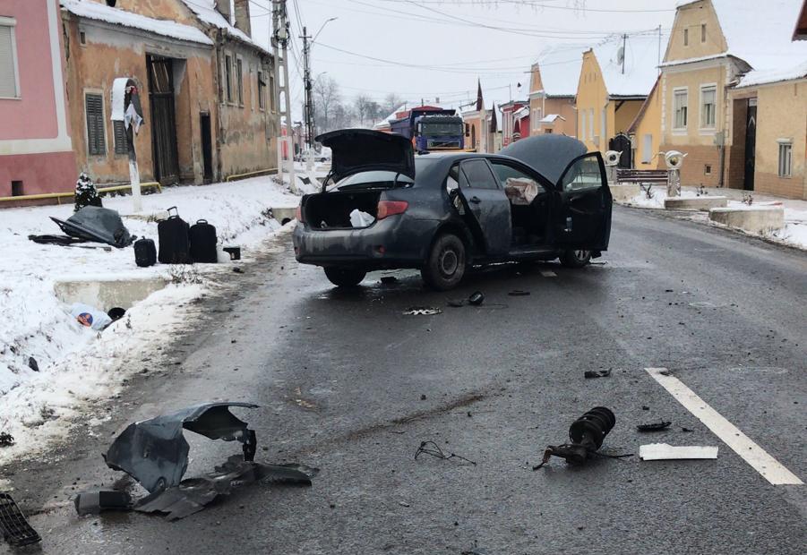 VIDEO: Imagini șocante! Accident grav suprins de o cameră de supraveghere