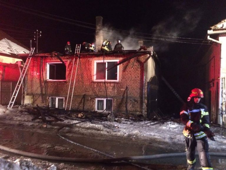 Ianuarie de foc pentru pompierii sibieni