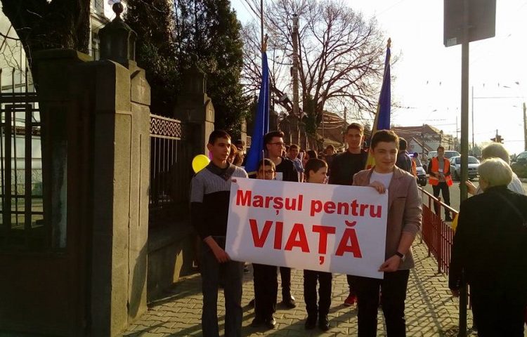 Marșul pentru Viață are loc în 23 martie