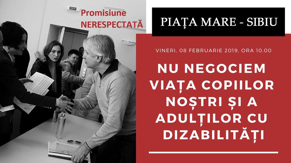 Persoanele cu dizabilități protestează împotriva „bugetului zero” alocat de guvern
