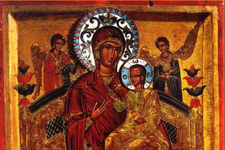 Icoana Pantanassa va fi adusă, sâmbătă, la Brateiu