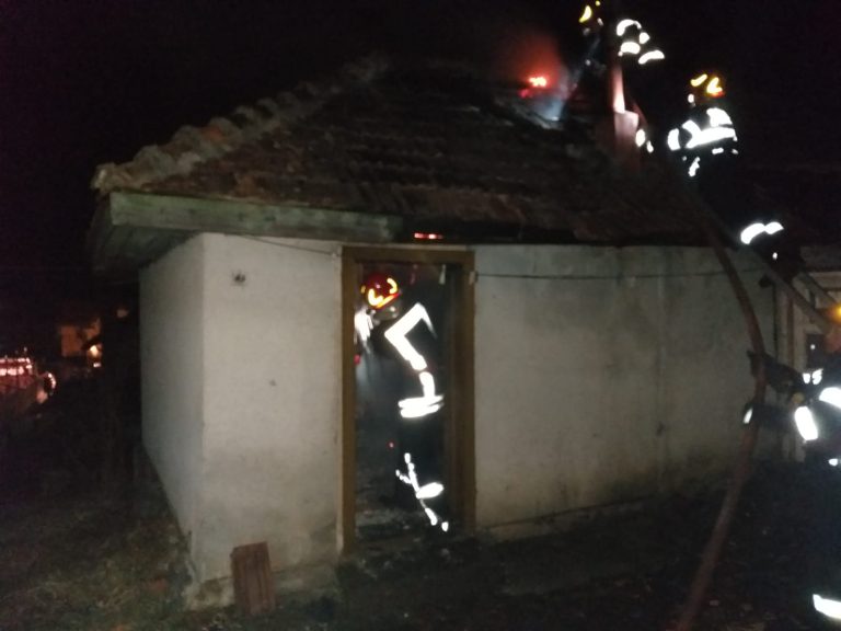 Bărbat decedat în urma unui incendiu