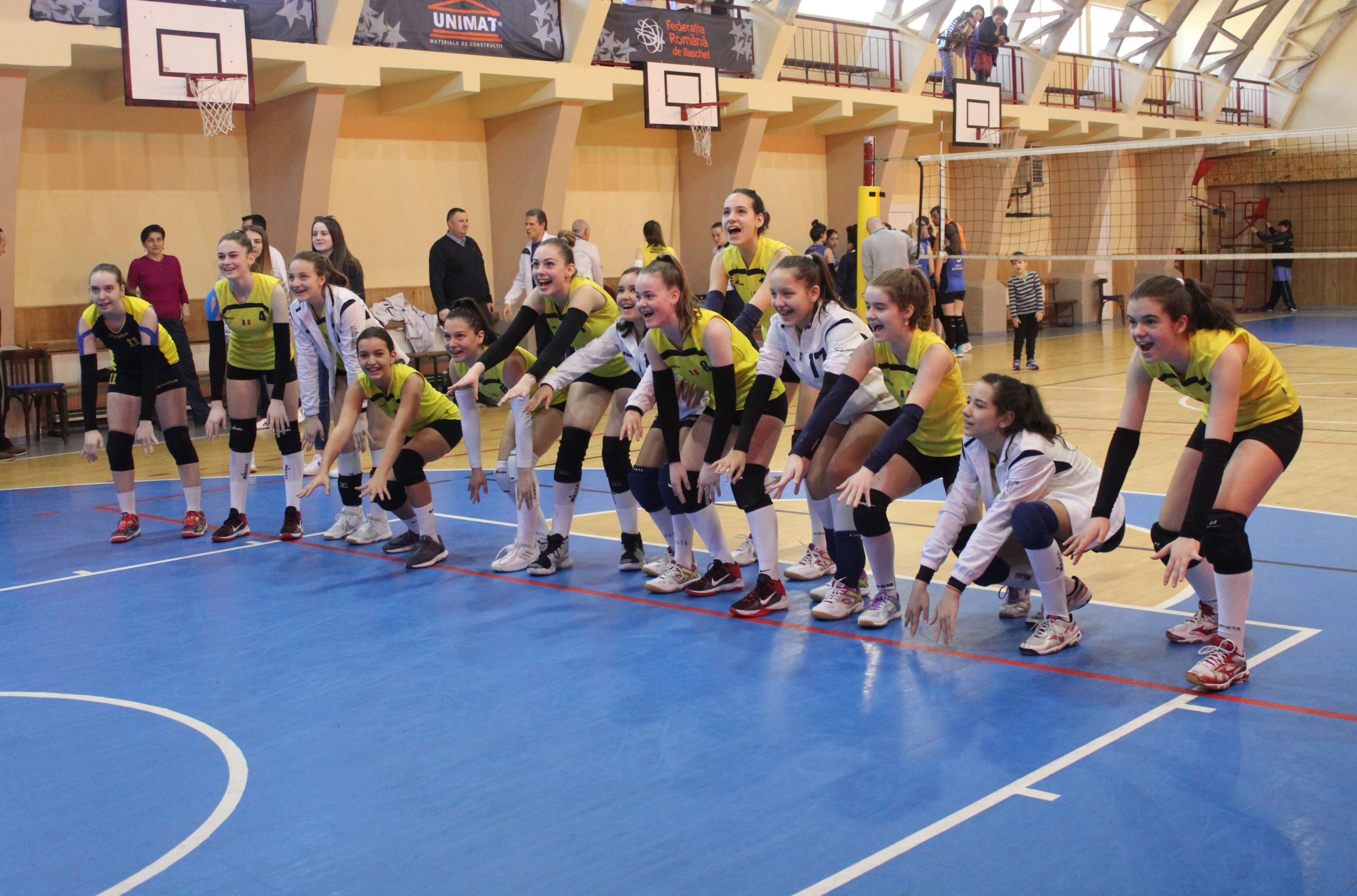 Jucătoarele de la CSȘ Sibiu s-au calificat între primele 4 echipe ale țării