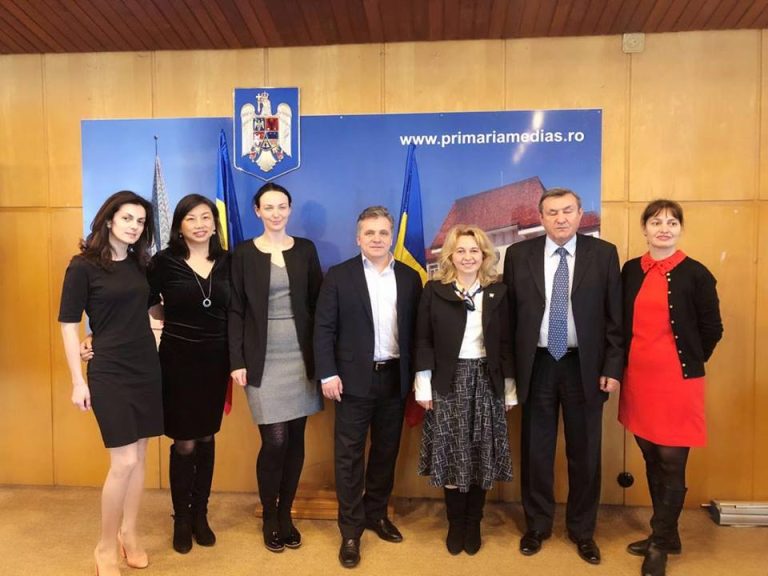 Clasă de limba chineză la Liceul Teoretic “Axente Sever” Mediaș