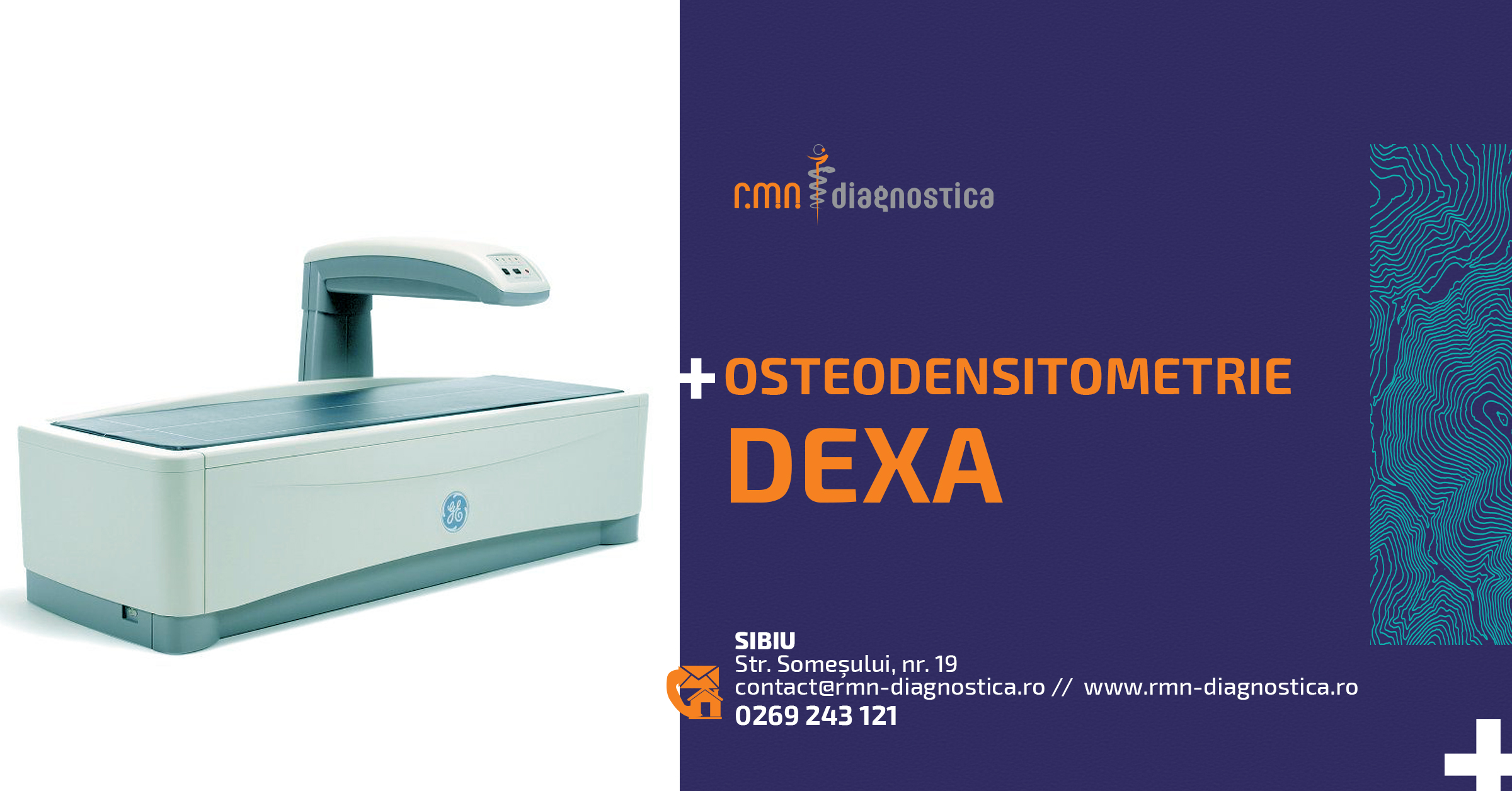 INVESTIGAȚII DE OSTEODENSITOMETRIE- DEXA LA RMN DIAGNOSTICA SIBIU