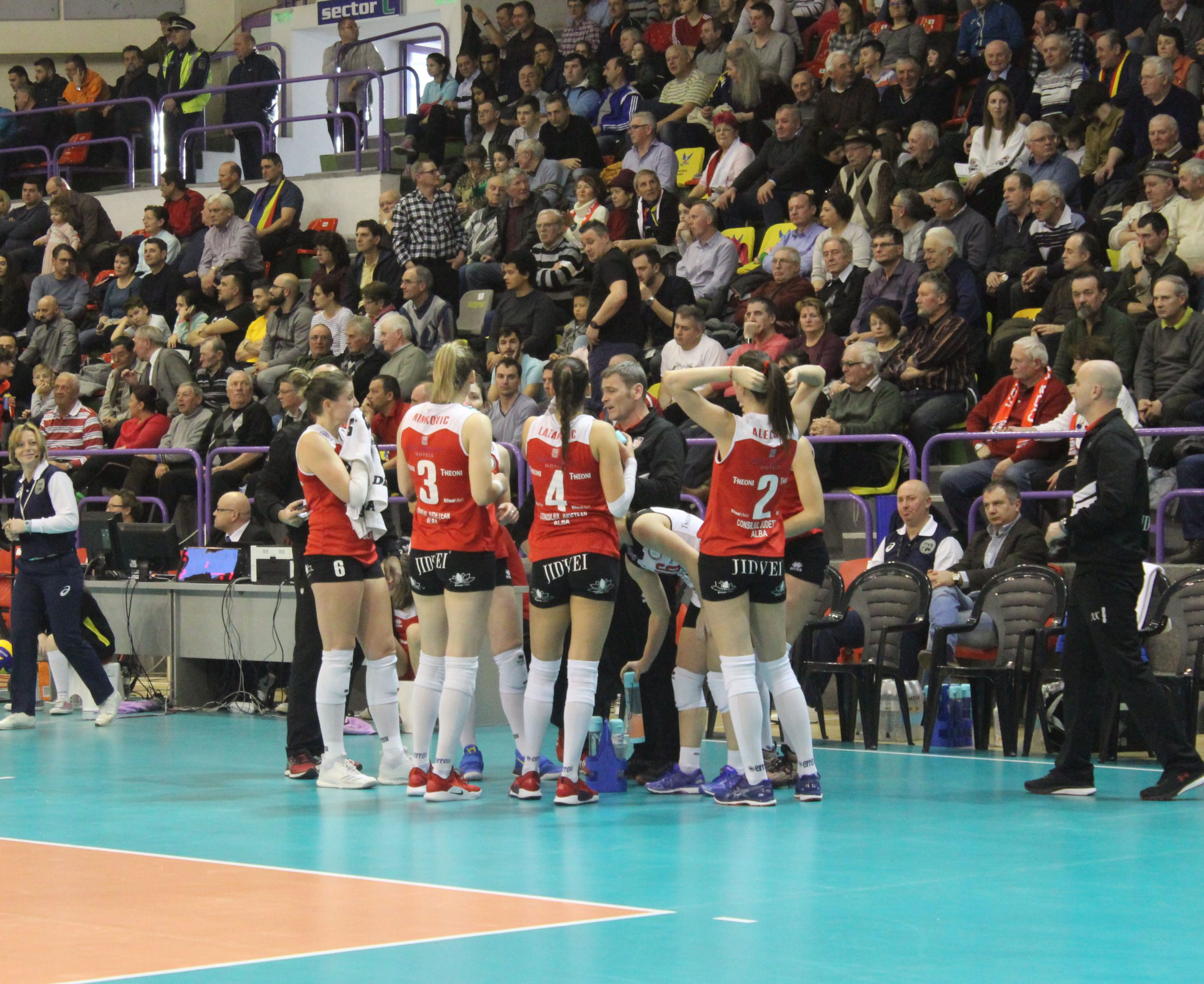 Volei Alba Blaj a pierdut meciul cu italiencele de la Arsizio