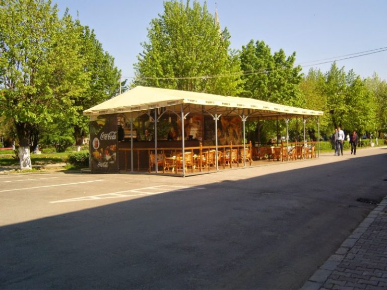 Încă două terase estivale vor fi amenajate în centrul Mediașului