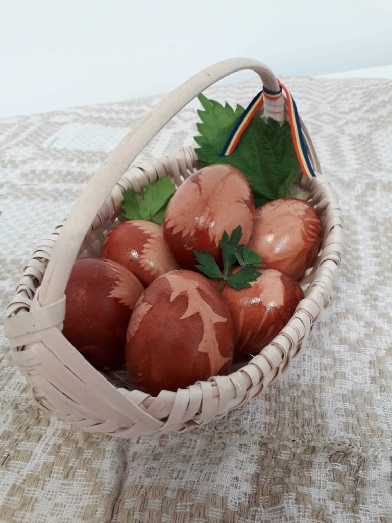 Atelier de vopsit ouă în Muzeul Astra Sibiu
