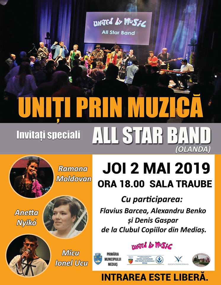 Concert al unor grupuri olandeze în Mediaș