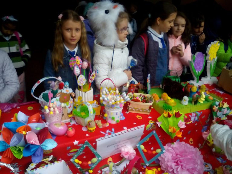 FOTO – Peste 1.000 de copii din Mediaș la Târgul de Paști
